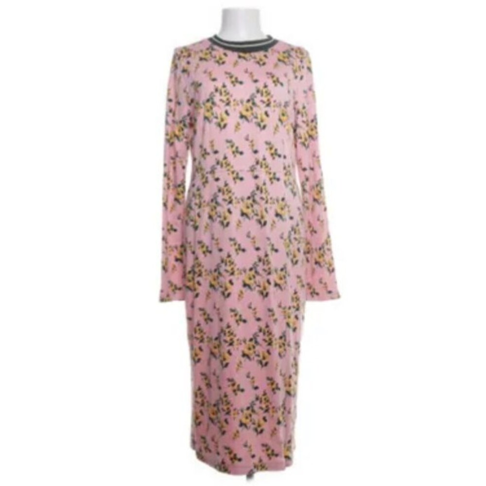 Baum und Pferdgarten Anthropologie Women's Knit Floral Sheath Midi Dress size S